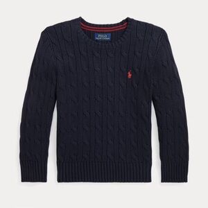 RALPH LAUREN | Cable-Knit Cotton Sweater